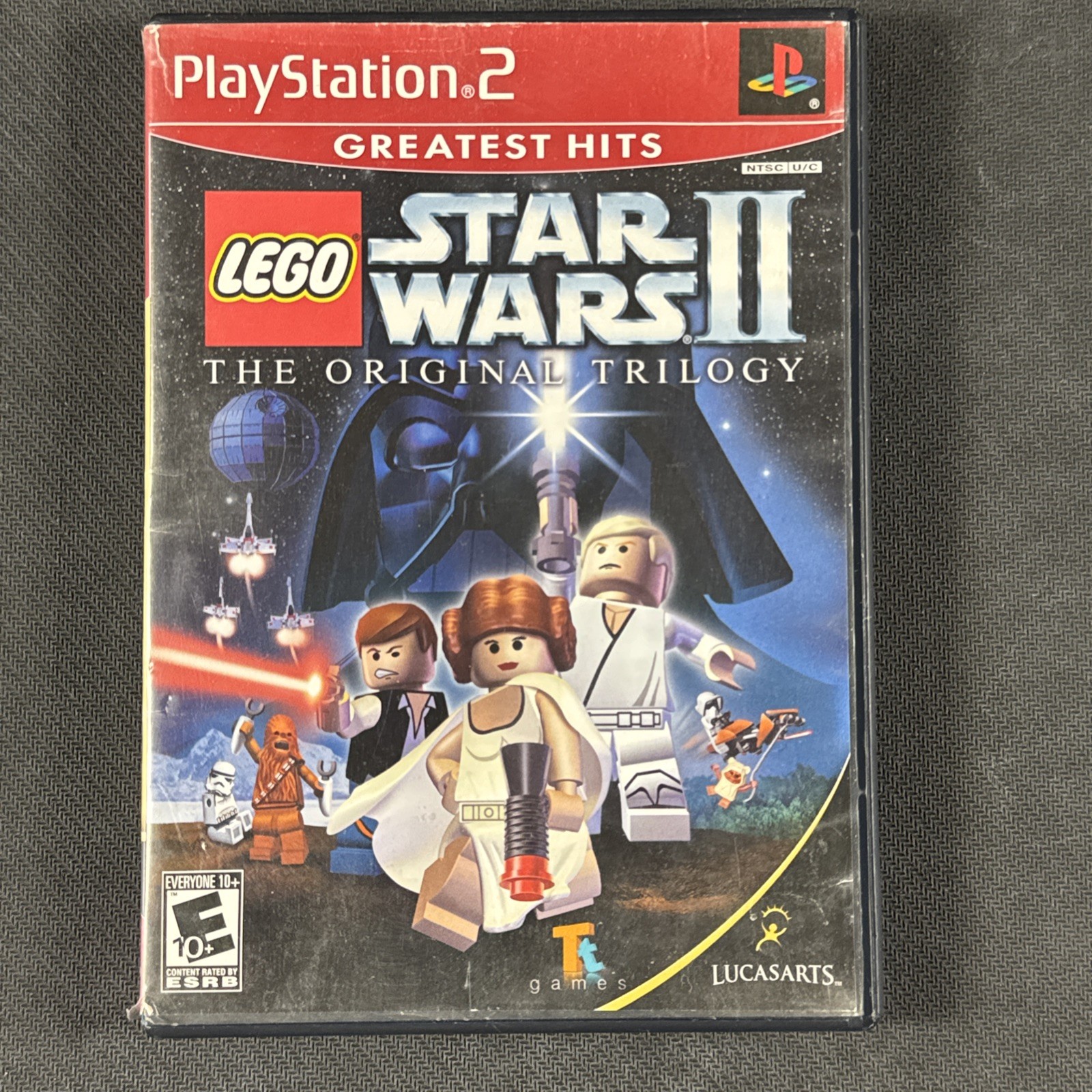 LEGO Star Wars II The Original Trilogy Sony PlayStation 2 PS2 Game & Case Tested