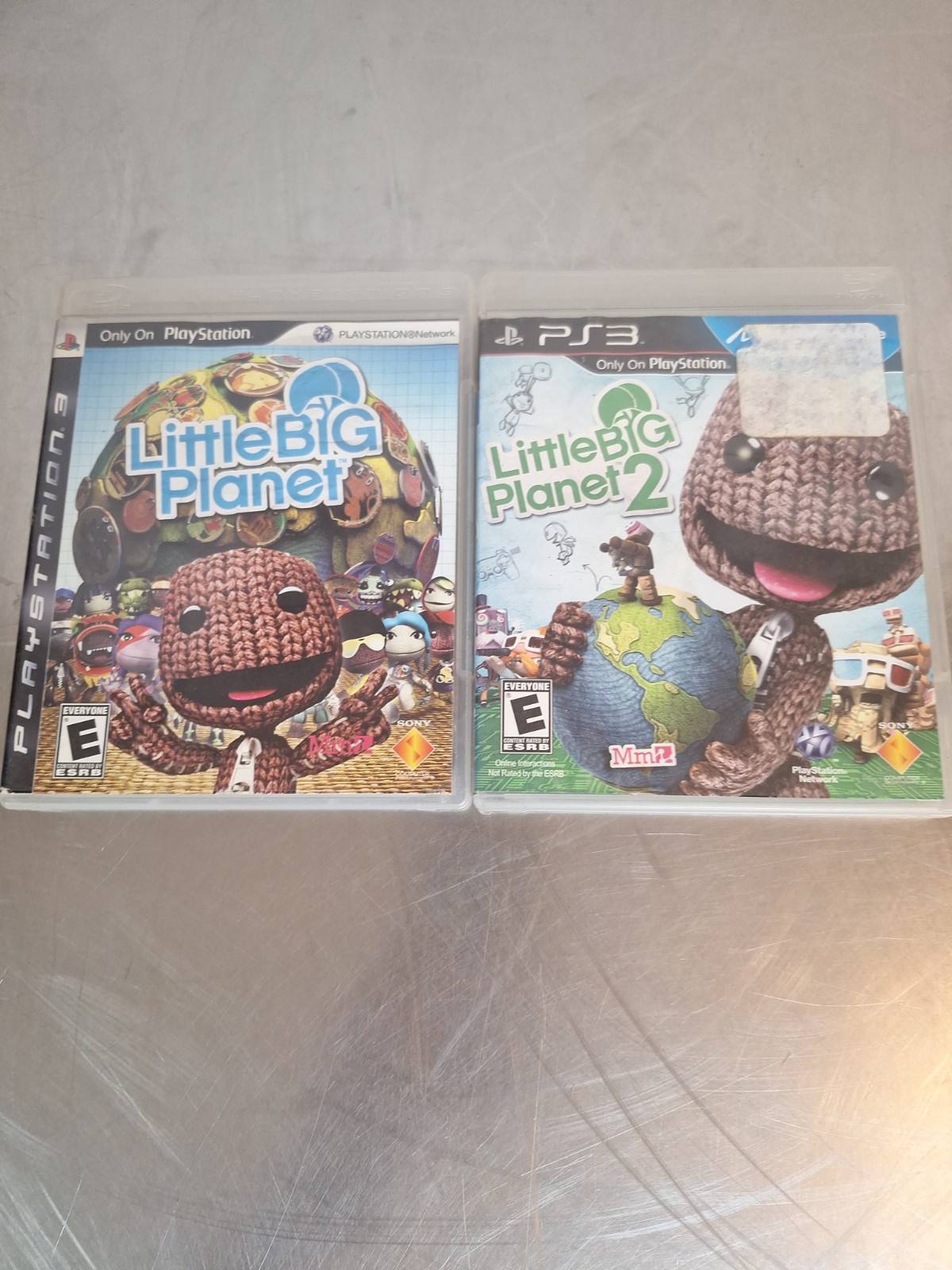 Little Big Planet PS3 Game Lot: 1 & 2