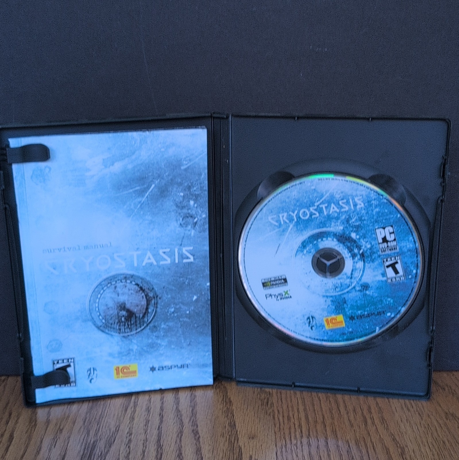 Cryostasis PC Video Game Survival Horror Mental Echo Ability – CIB w/ Manual