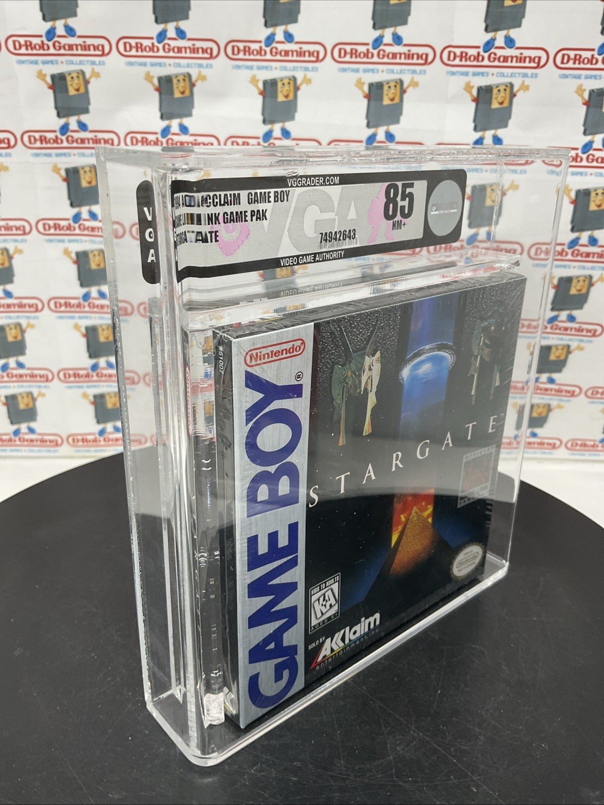 Stargate the video Game Nintendo Gameboy NES SNES New Sealed VGA WATA CGC PSA