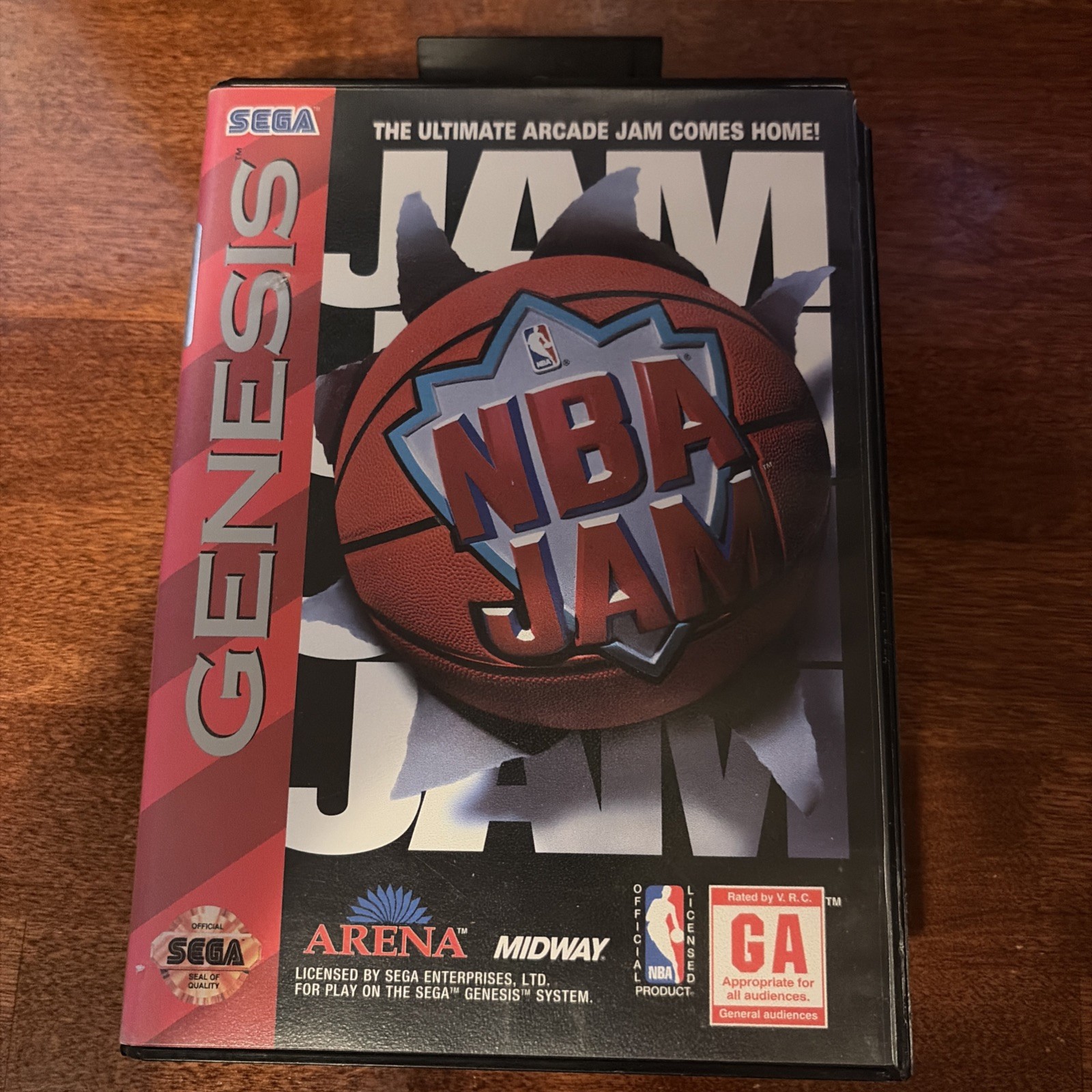 SEGA Genesis – NBA Jam – Complete/CIB – Tested