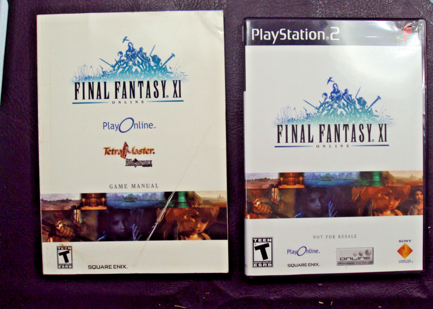 Final Fantasy XI Online (Sony PS 2) + Manual, Used, Free S/H