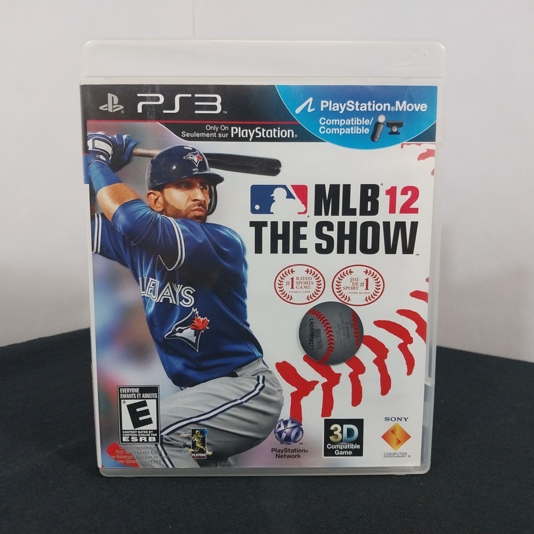 MLB 12 The Show PlayStation 3 PS3 Game Disc; Acceptable Condition!