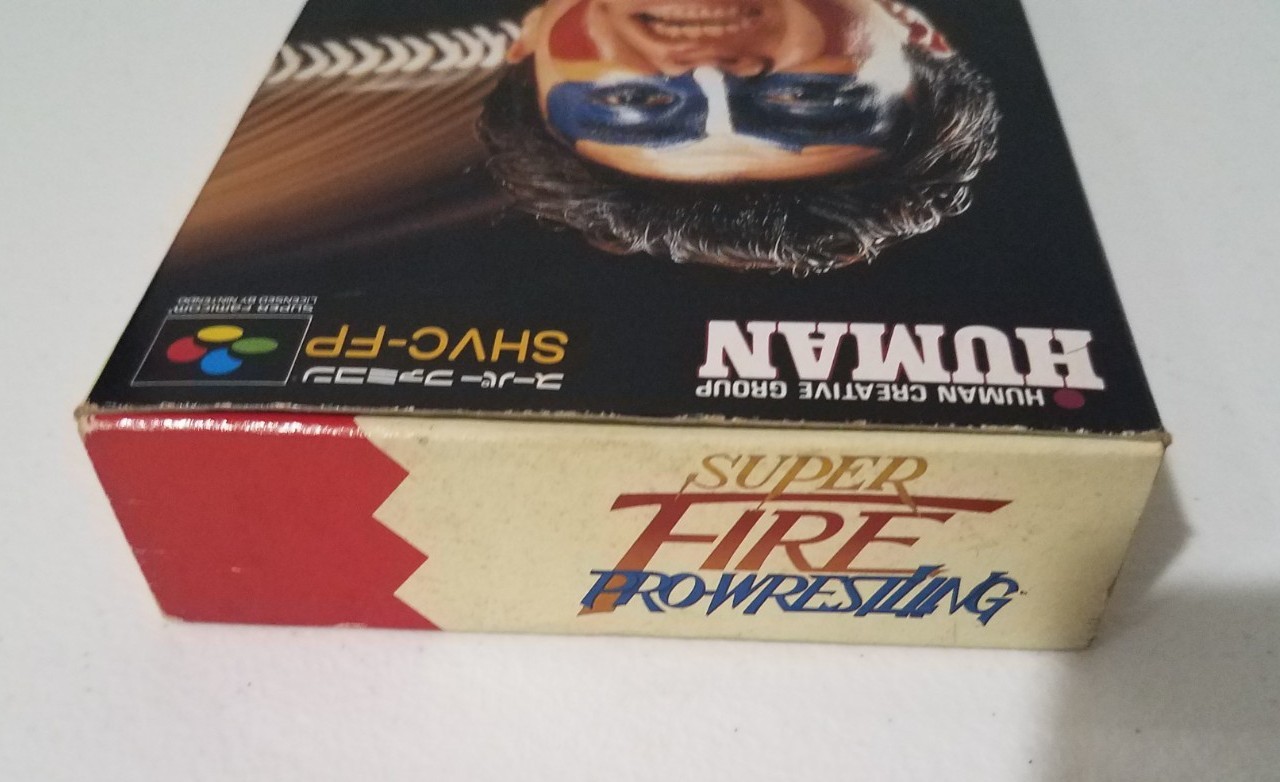 Super Fire Pro Wrestling For Nintendo Super Famicom Complete In Box