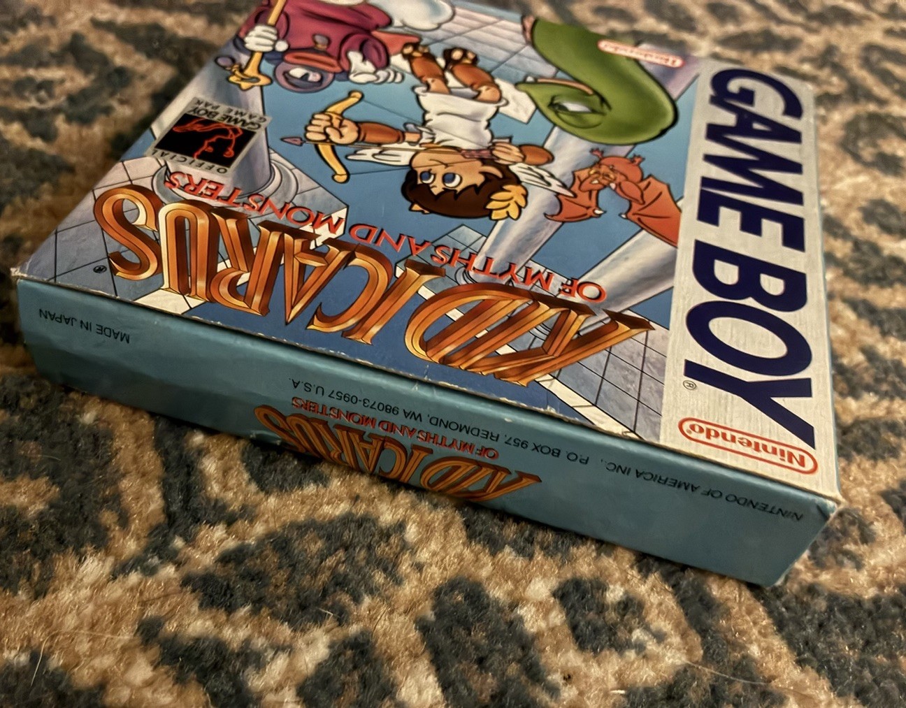 Kid Icarus Game Boy CIB+ Complete In Box Very Good W/ Posters Inserts Authentic