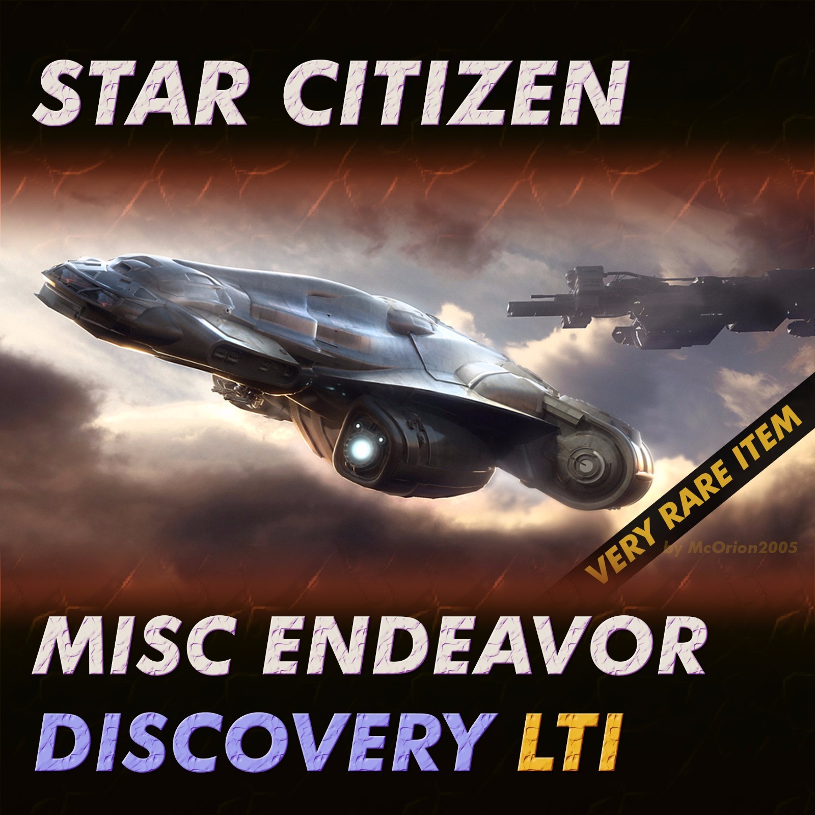 Star Citizen – Endeavor Discovery – Class – LTI Lifetime Insurance – Original!