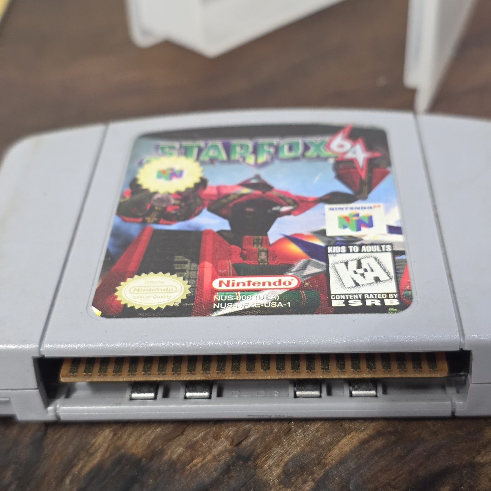 Nintendo 64 N64 Starfox 64 Cartridge Only 1997 Original Authentic With Manual
