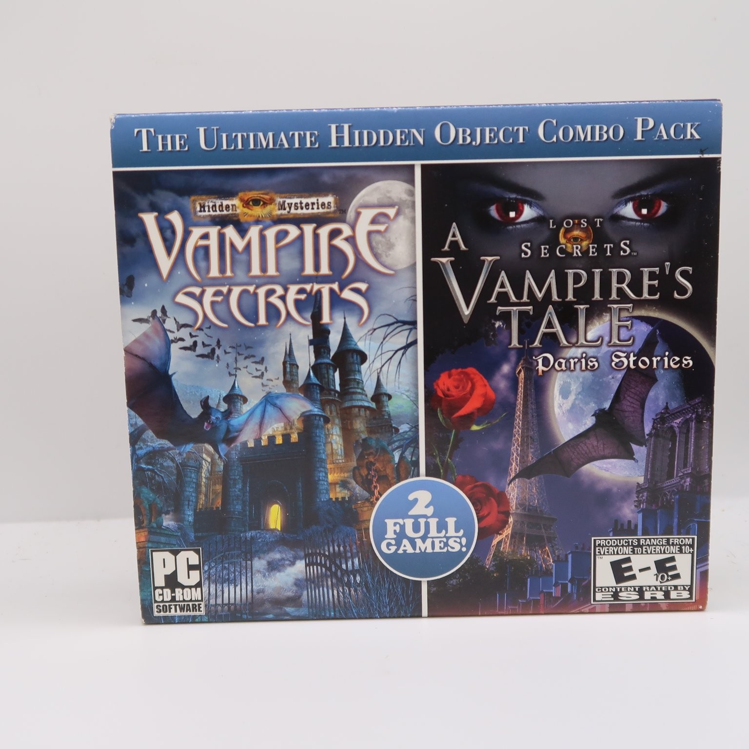 Vampire Secrets Ultimate Hidden Object Combo Pack PC CD-ROM GameMill 2019