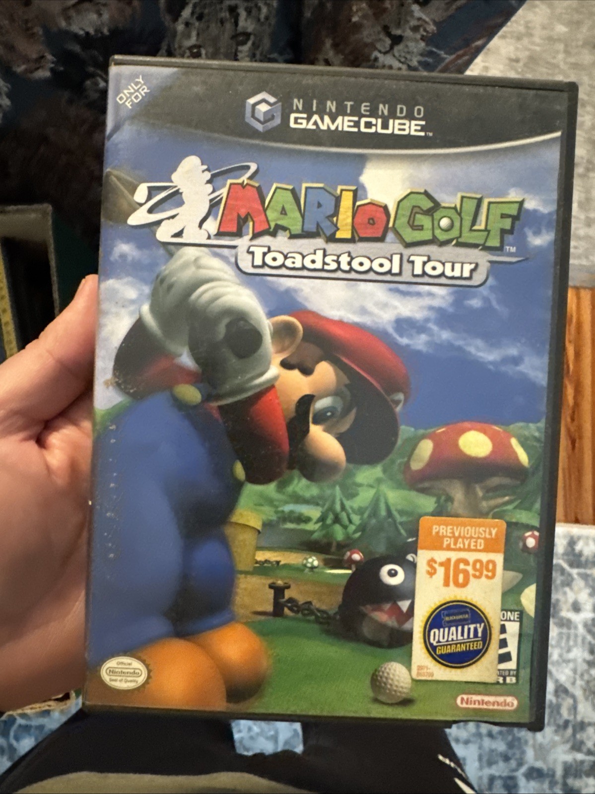 Mario Golf: Toadstool Tour (Nintendo GameCube, 2003) Complete