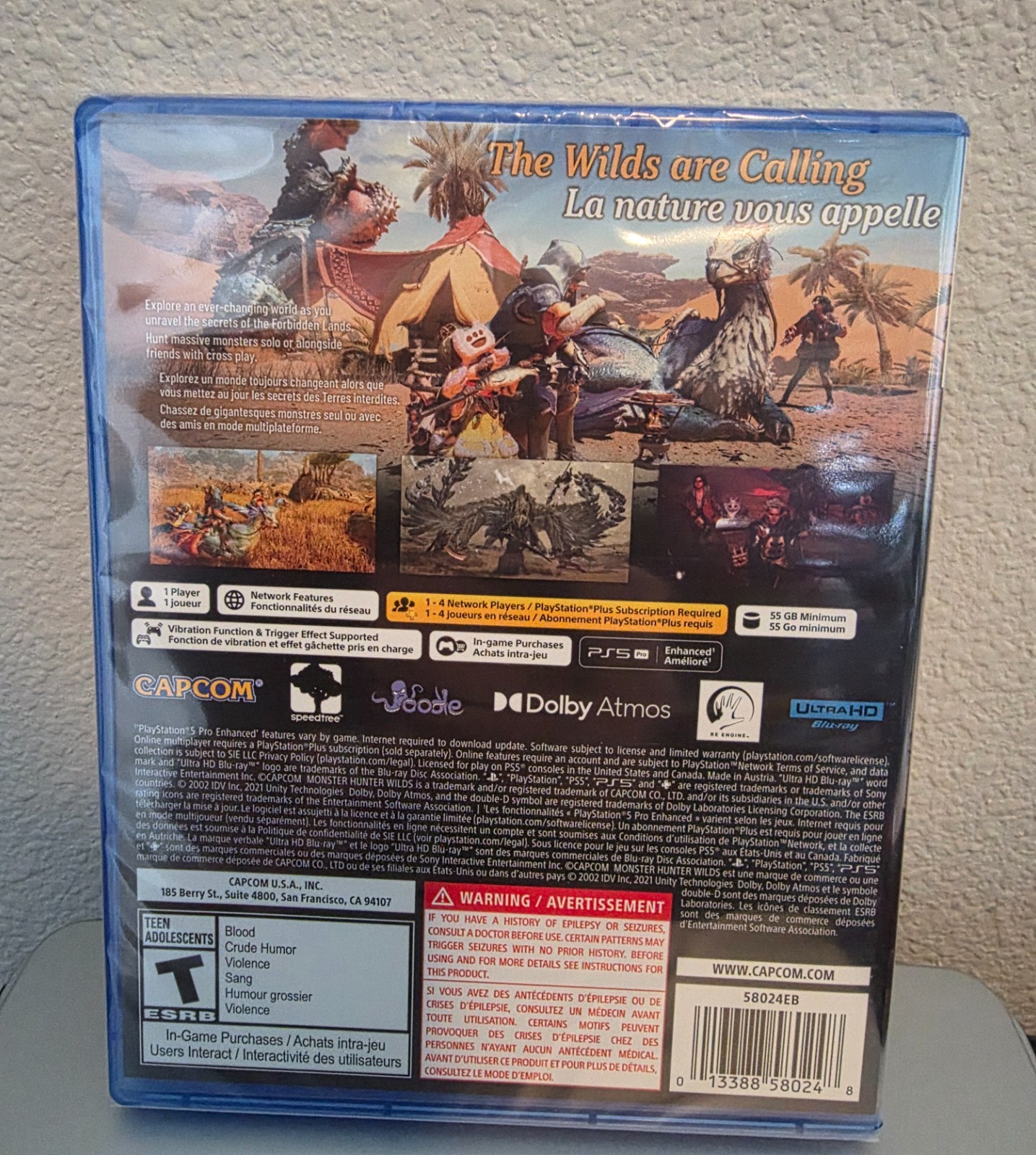 Monster Hunter Wilds – PS5 (Brand New)