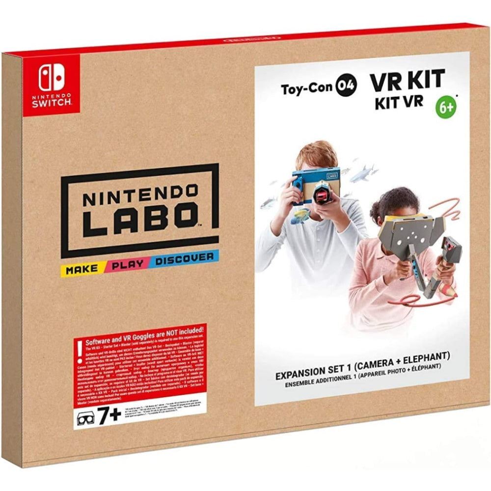 Nintendo Labo Toy-Con 04: VR Kit – Expansion Set 1 – Camera + Elephant