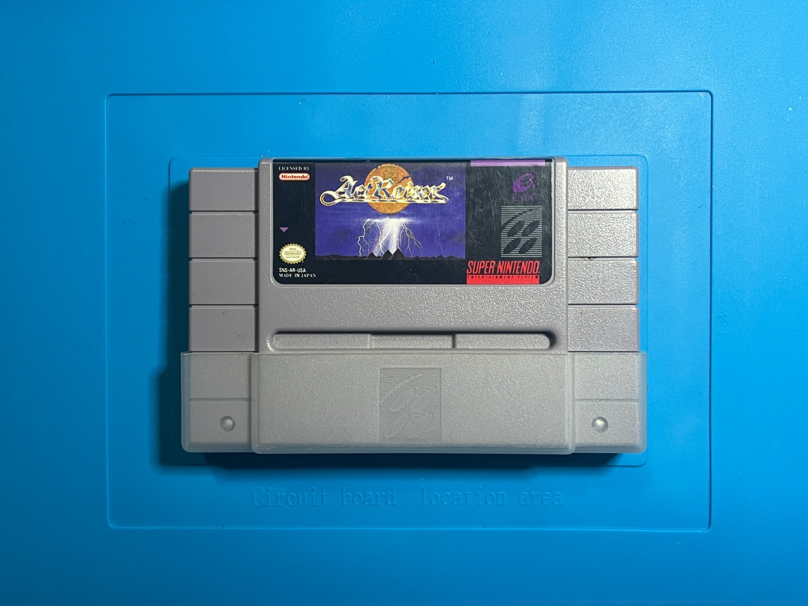 ActRaiser SNES, 1991) Cartridge Only – Tested – New Battery