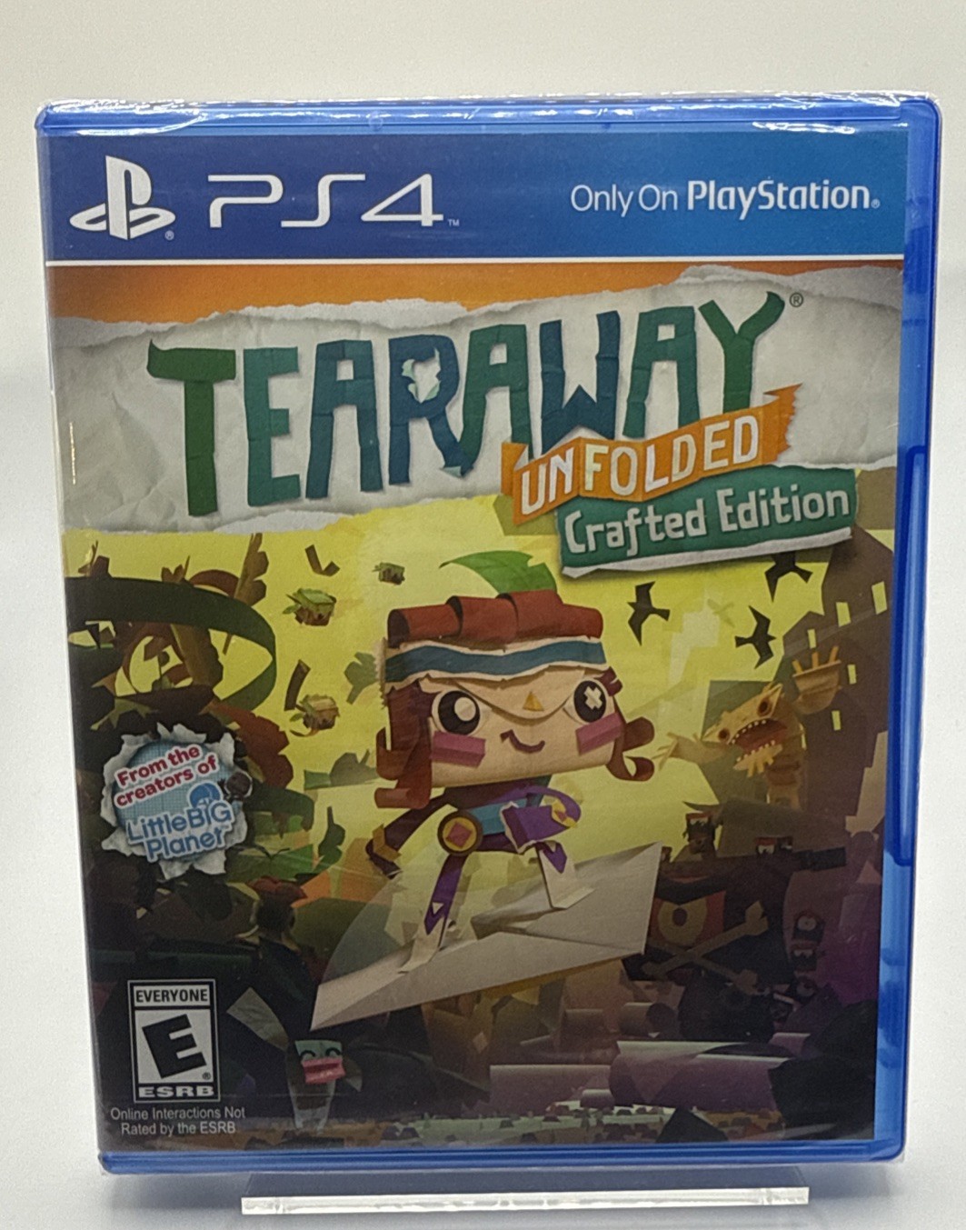TearAway Unfolded Crafted Edition PlayStation 4 PS4 Brand New Sealed