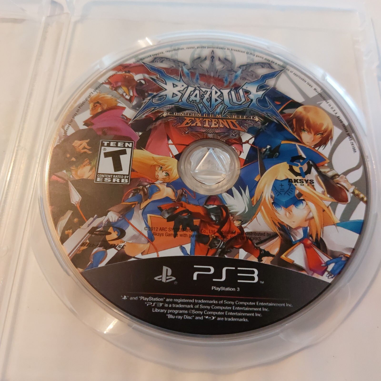 BlazBlue: Continuum Shift (PlayStation PS3) Excellent playing condition; tested