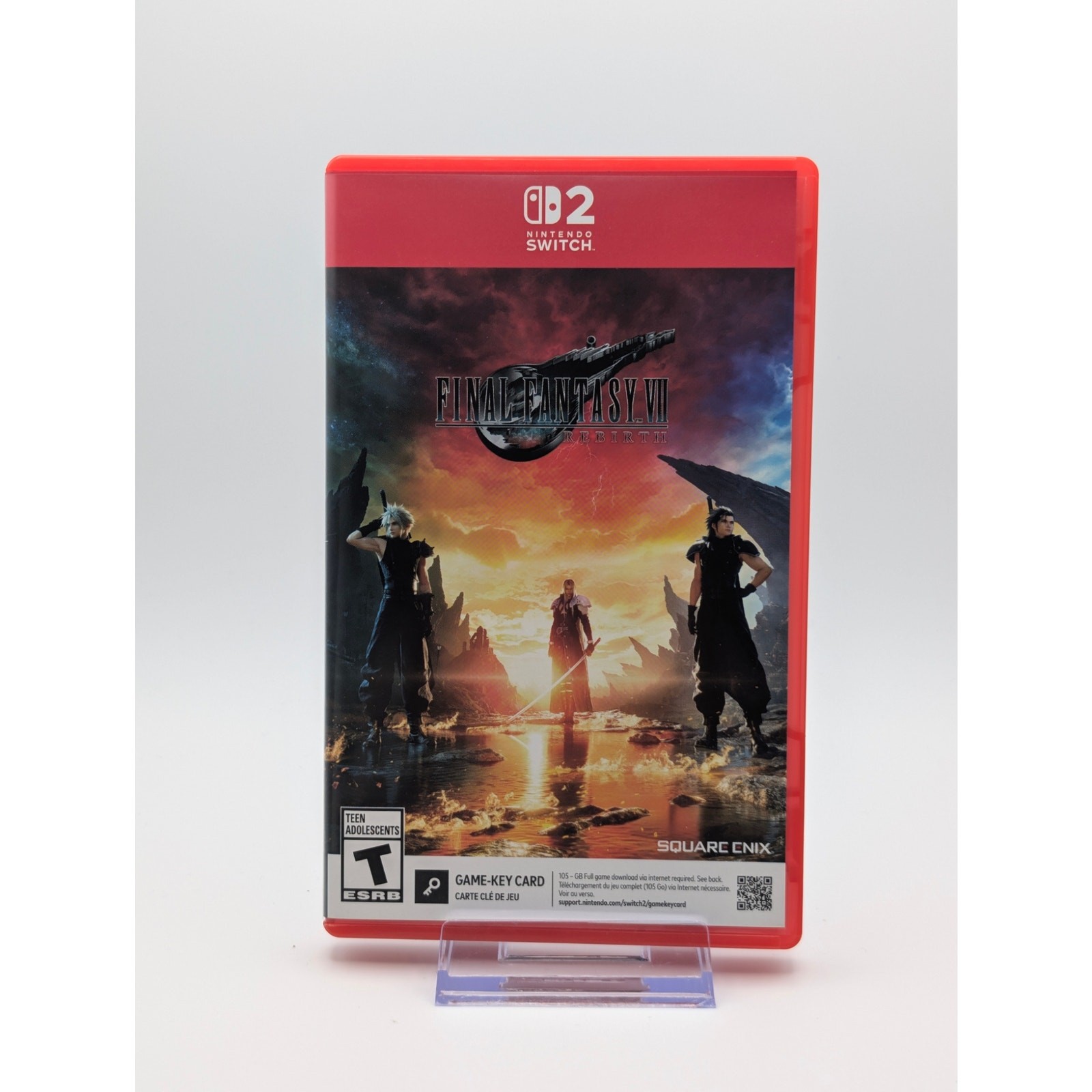 Final Fantasy VII Rebirth Nintendo Switch 2 No Promo Card