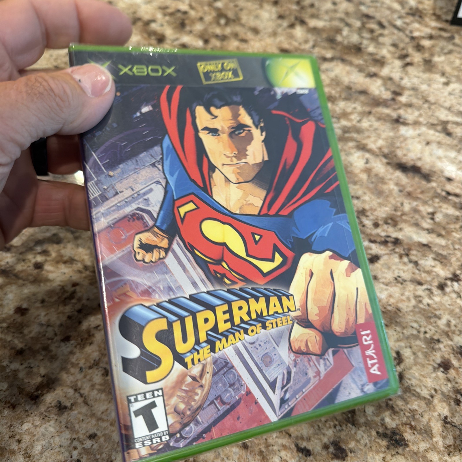 Superman The Man of Steel Microsoft Xbox Video Game Brand New Factory Sealed