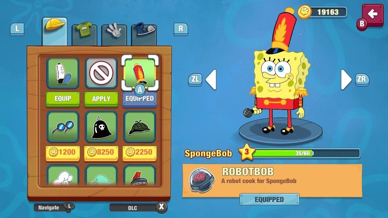 Spongebob Squarepants Krusty Cook-Off Nintendo Switch Cartridge Version