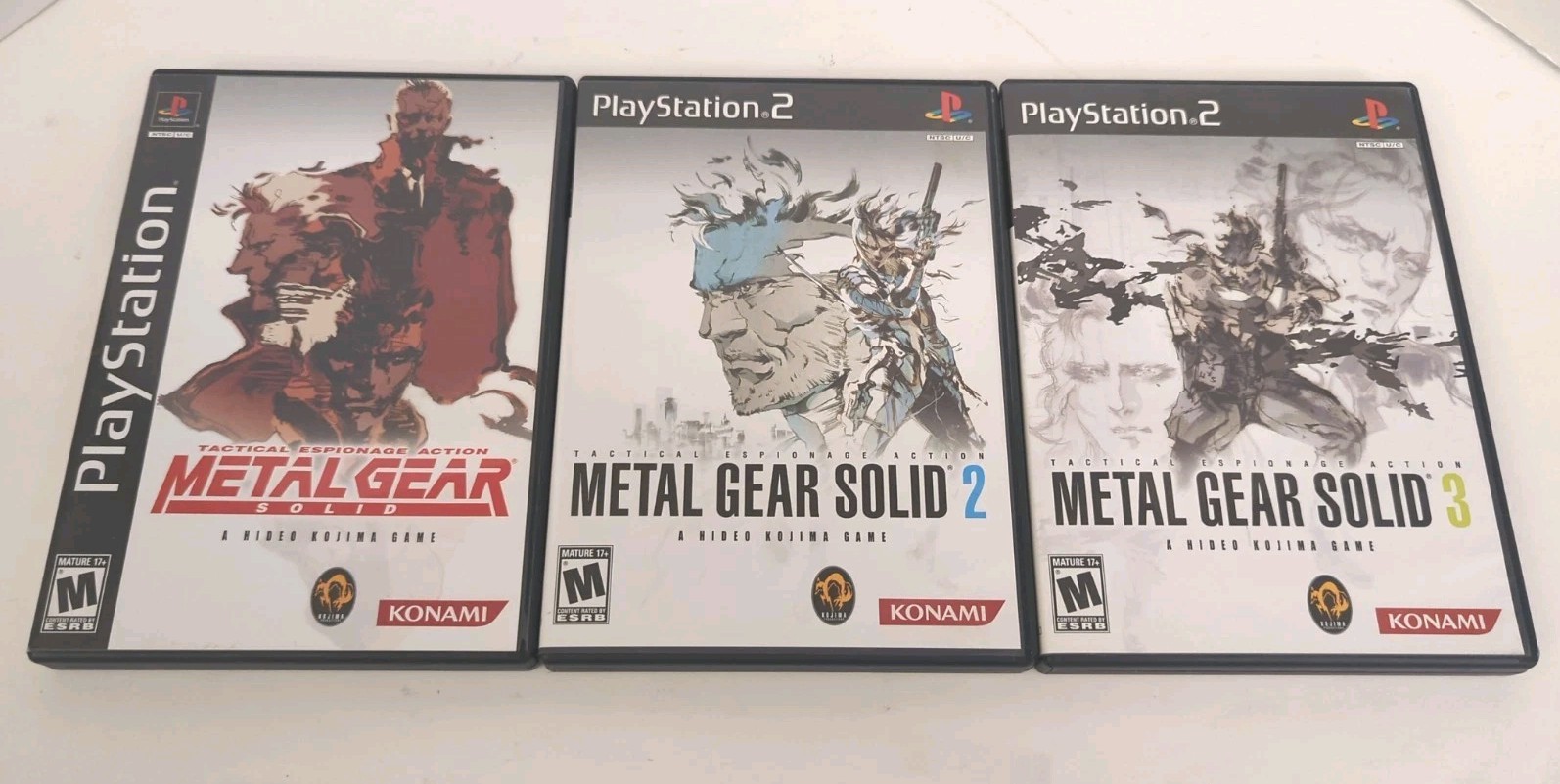 Metal Gear Solid: The Essential Collection – CIB – No Sleeve – PlayStation 2