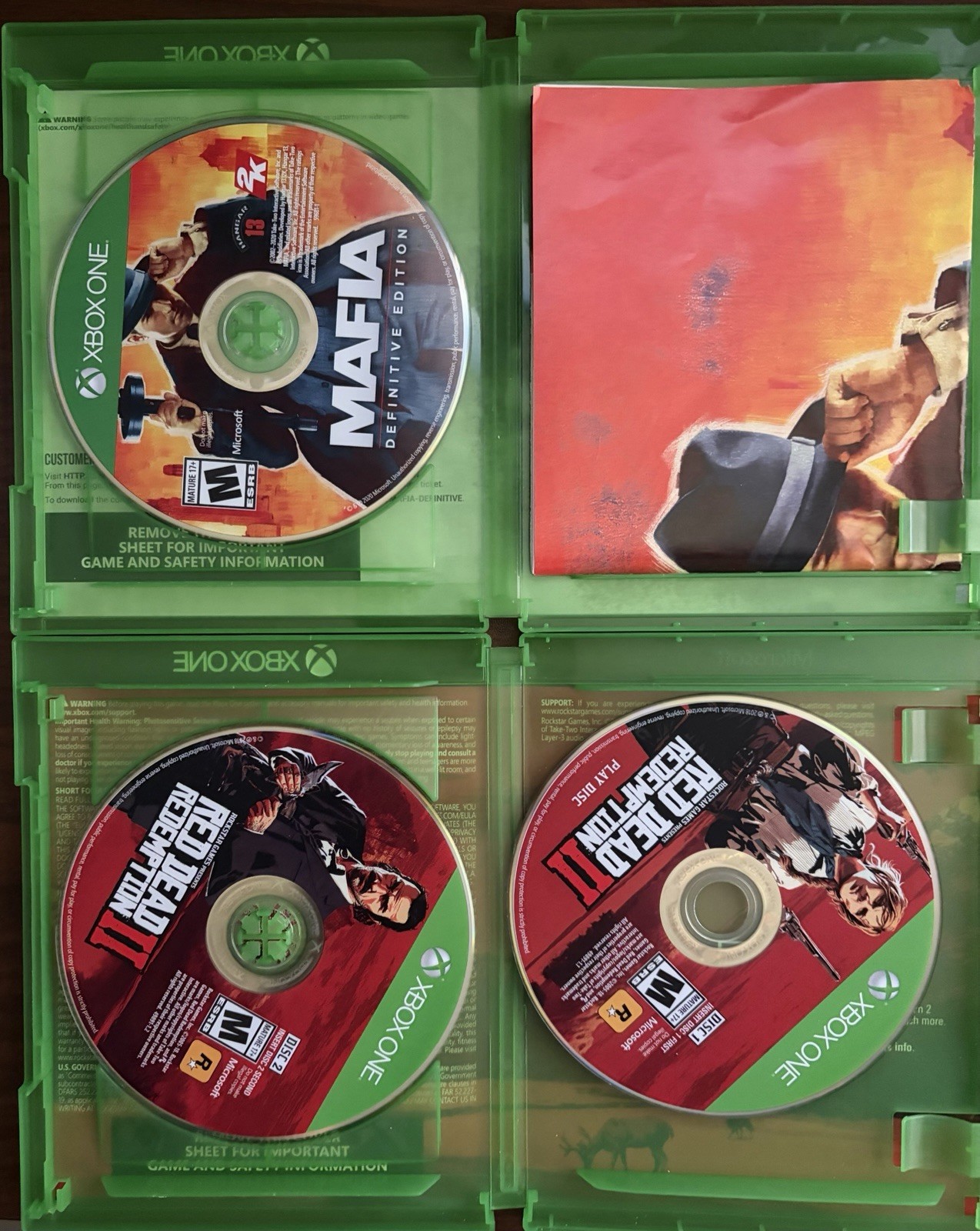 Red Dead Redemption 2 & Mafia Definitive Edition – Microsoft Xbox One