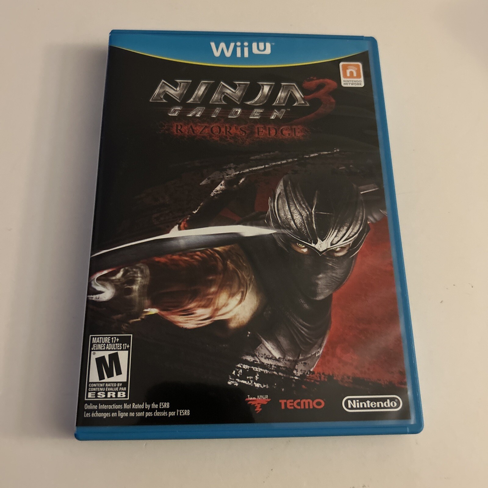 🎮 Ninja Gaiden 3: Razor’s Edge (Nintendo Wii U, 2012) CIB- Tested