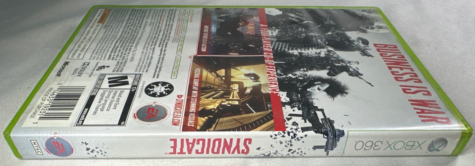 Syndicate Microsoft Xbox 360 2012 Complete CIB Tested