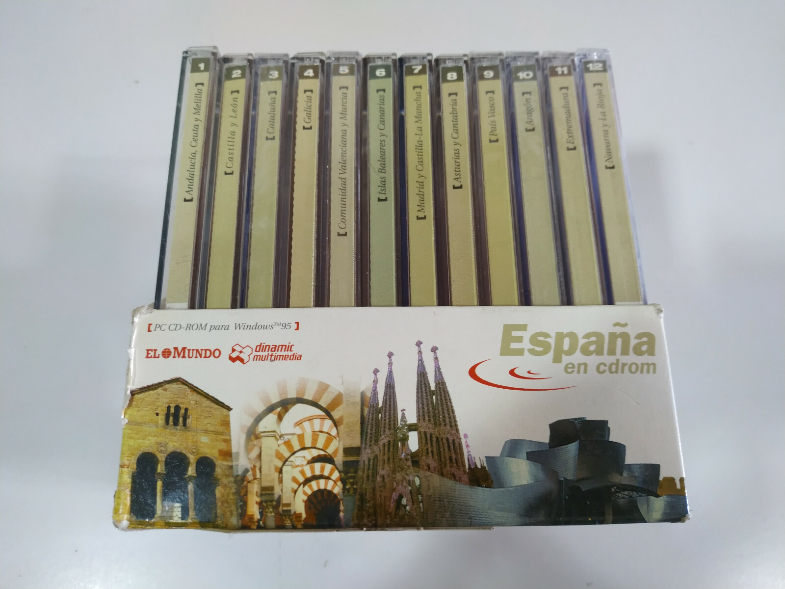 Collection El Mundo Complete Spain In CD-Rom For PC – 12 Discs – 2T
