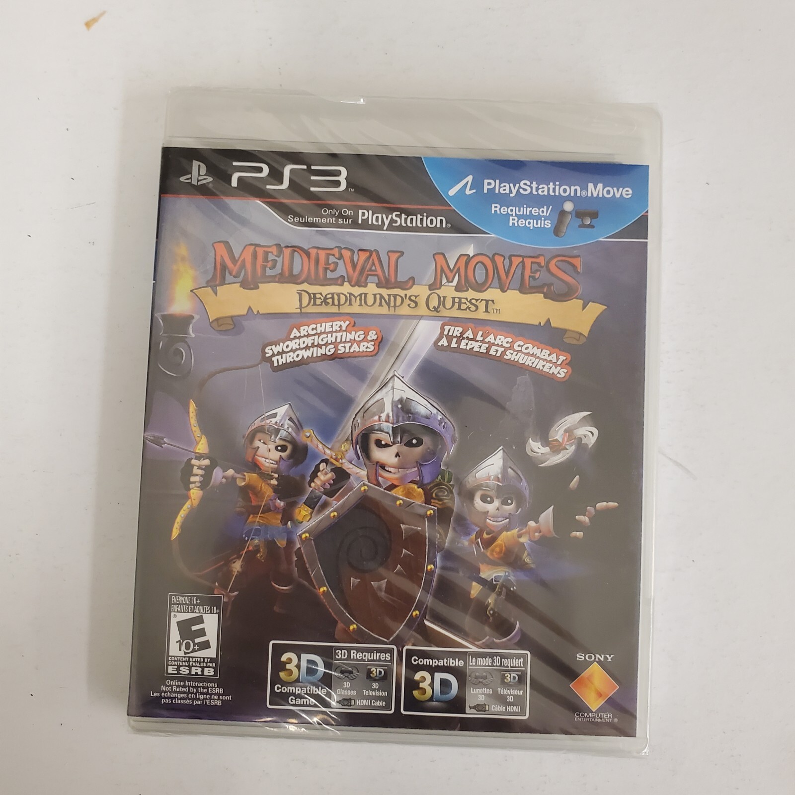 Medieval Moves: Deadmund’s Quest (Sony PlayStation 3, 2011) – Sealed – New
