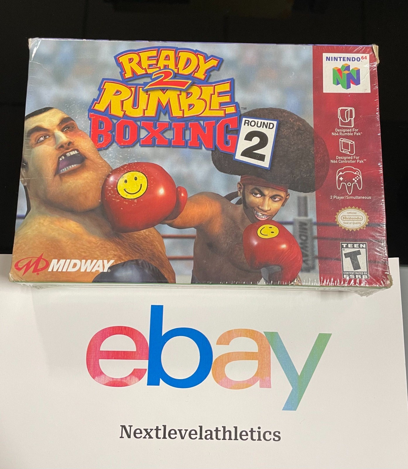 Ready 2 Rumble Boxing: Round 2 (Nintendo 64, 2000) – FACTORY SEALED | NUS-006
