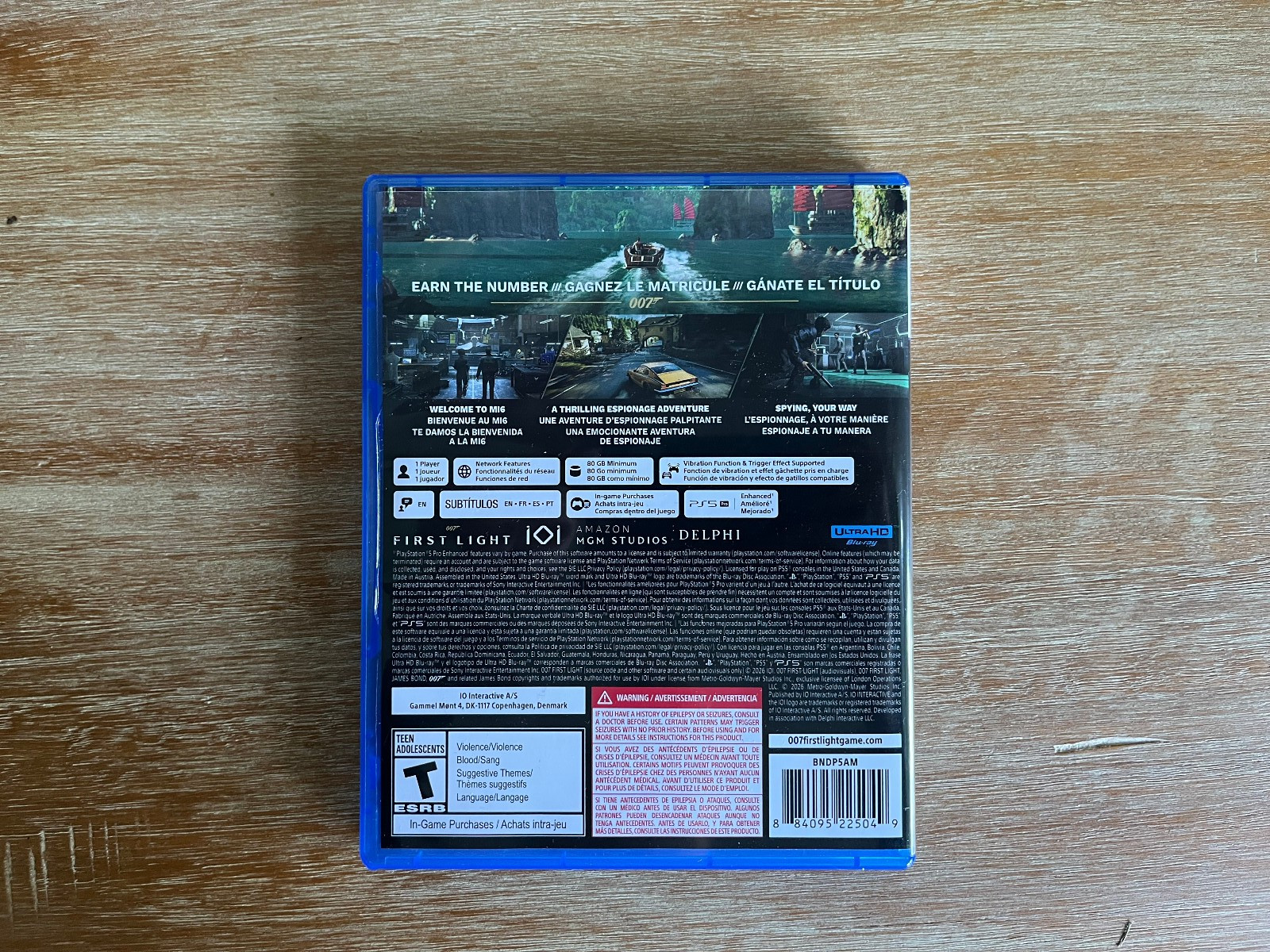 007 First Light – Sony PlayStation 5