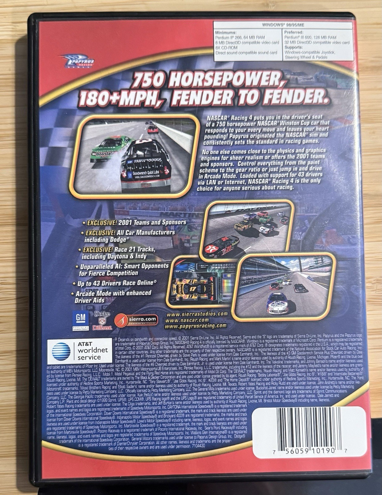 NASCAR Racing 4 (PC, 2001) Tested