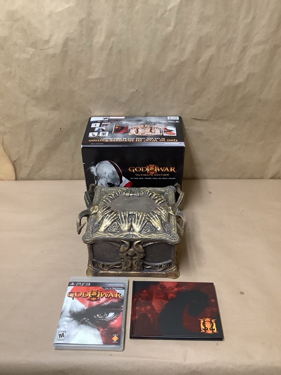 SONY PS3 GOD OF WAR ULTIMATE EDITION BUNDLE KIT WITH GAME & GUIDE IN (G29020094)