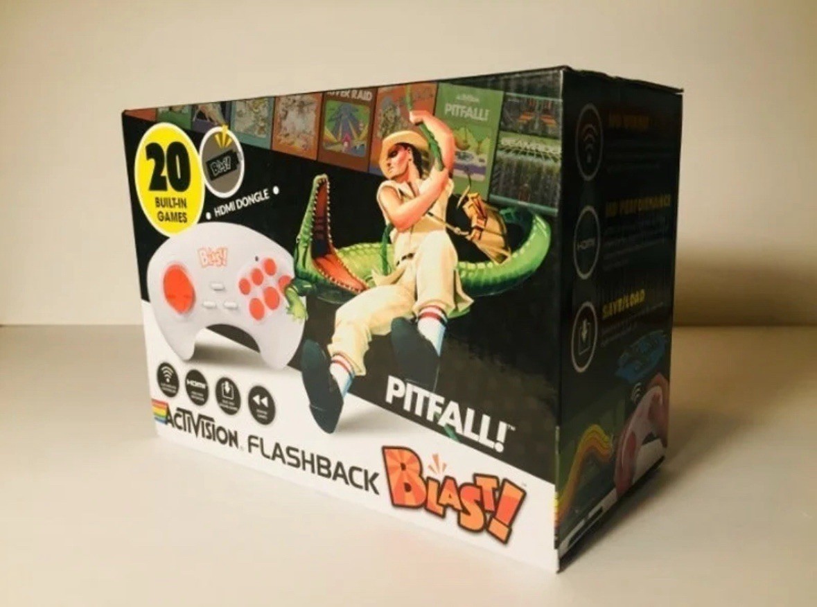 Activision Flashback Blast! Pitfall RiverRaid Atlantis HDMI 20 Retro Video Games