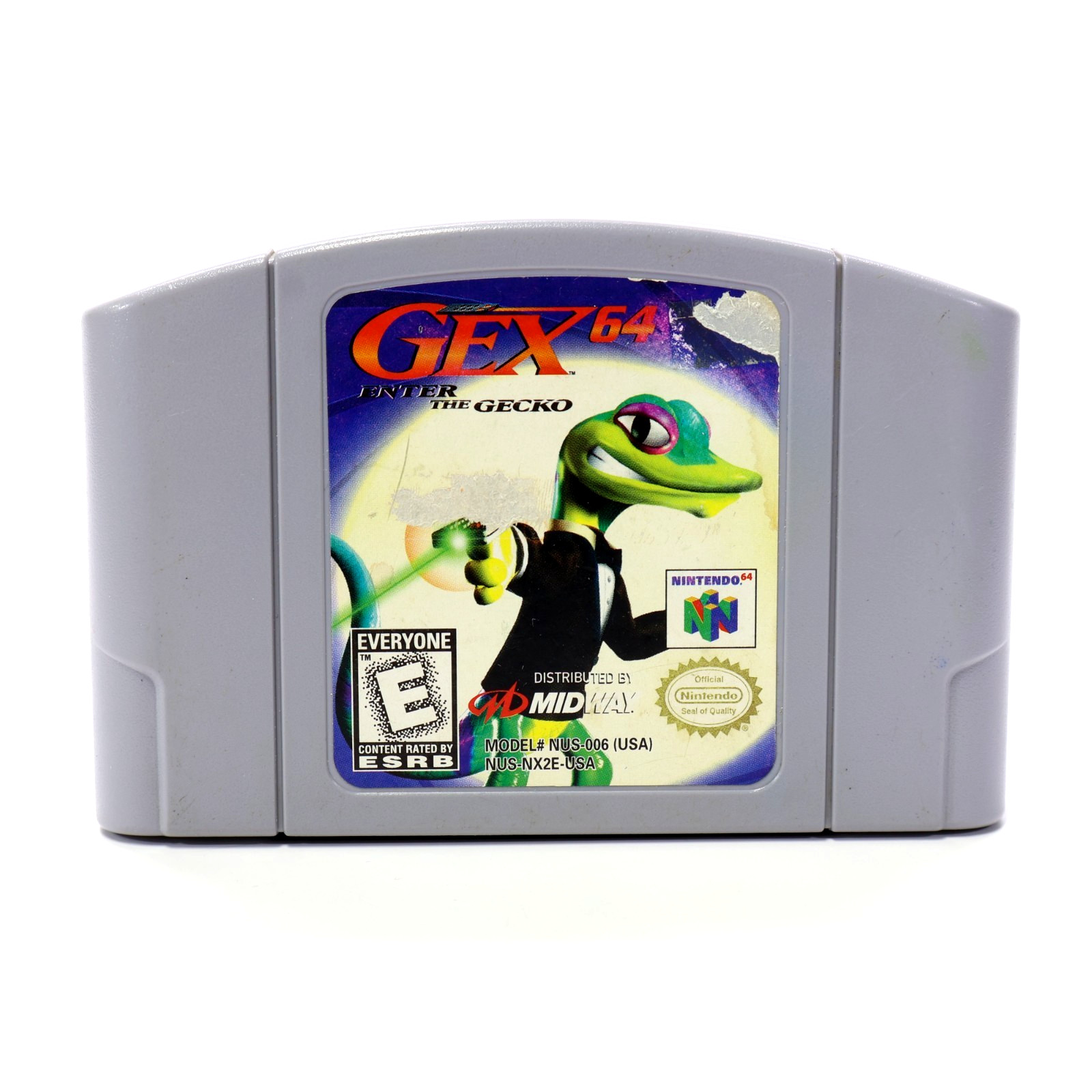 Gex 64: Enter the Gecko (N64) Loose Cart Only – Authentic Good Condition