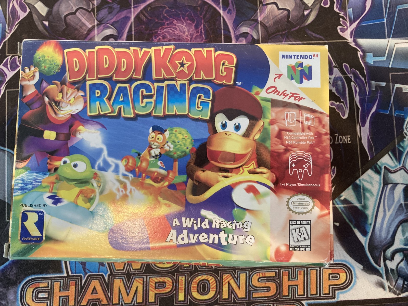 Diddy Kong Racing (Nintendo 64, 1997) CIB, Tested, Great Cond, Fast Shipping!