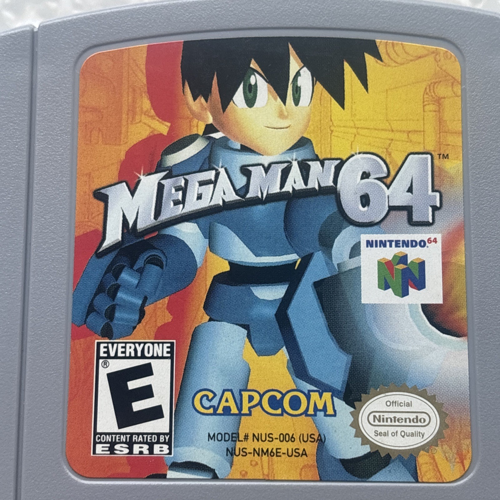Mega Man Nintendo 64 N64 Authentic Complete In Box CIB Reg Card Manual Capcom