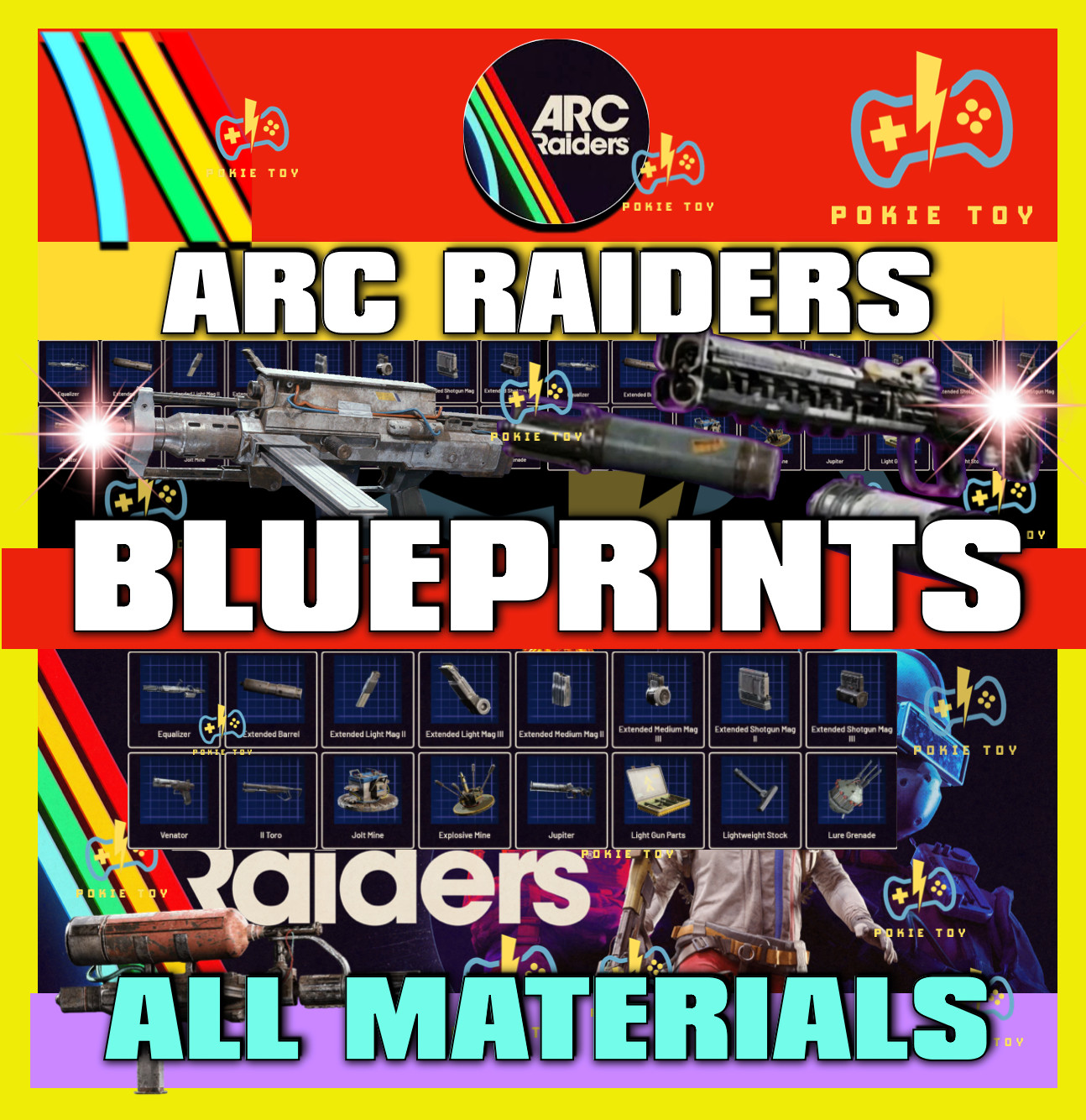 🔥Arc Raiders Items | Blueprints and Materials ARC Raiders🔥Station Materials