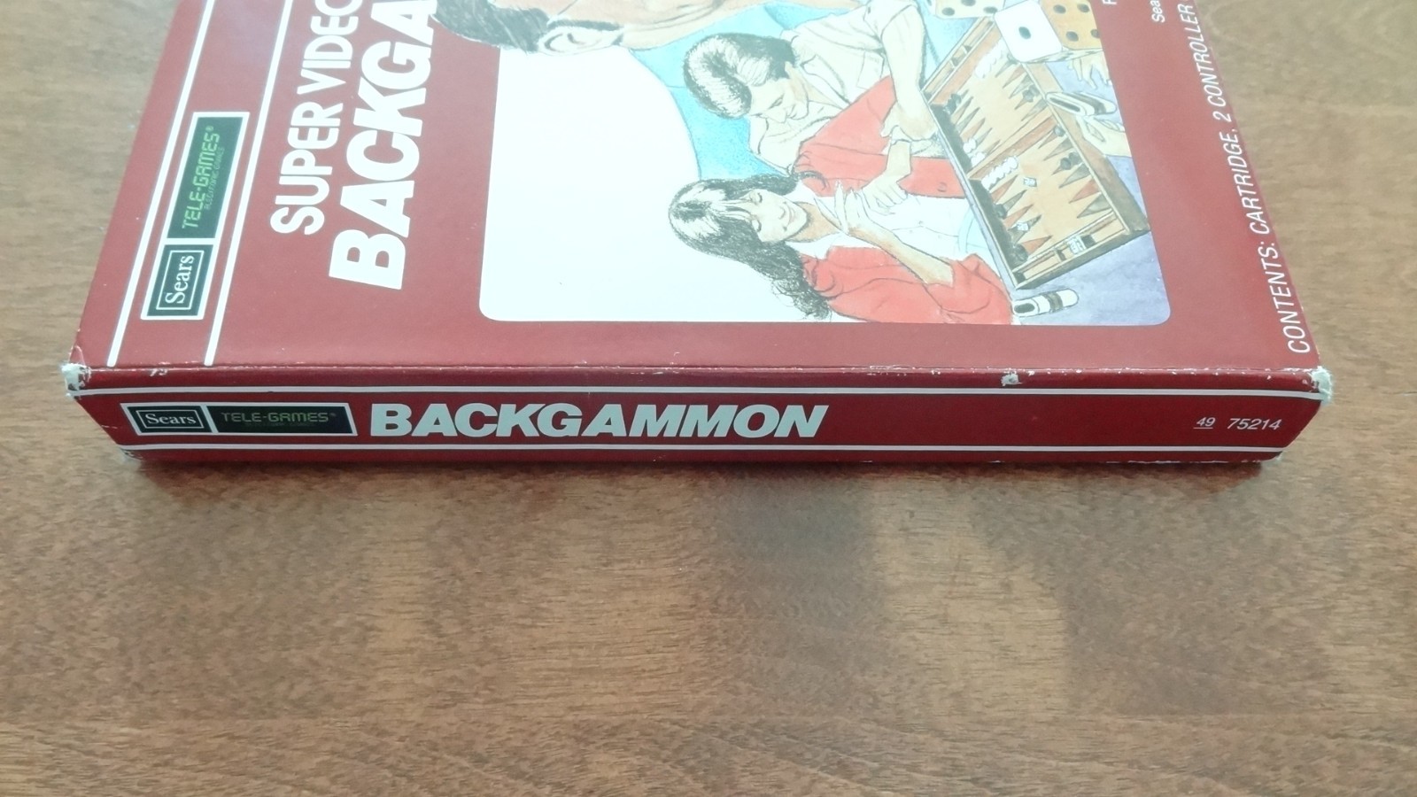 INTELLIVISION SEARS BACKGAMMON BOXED
