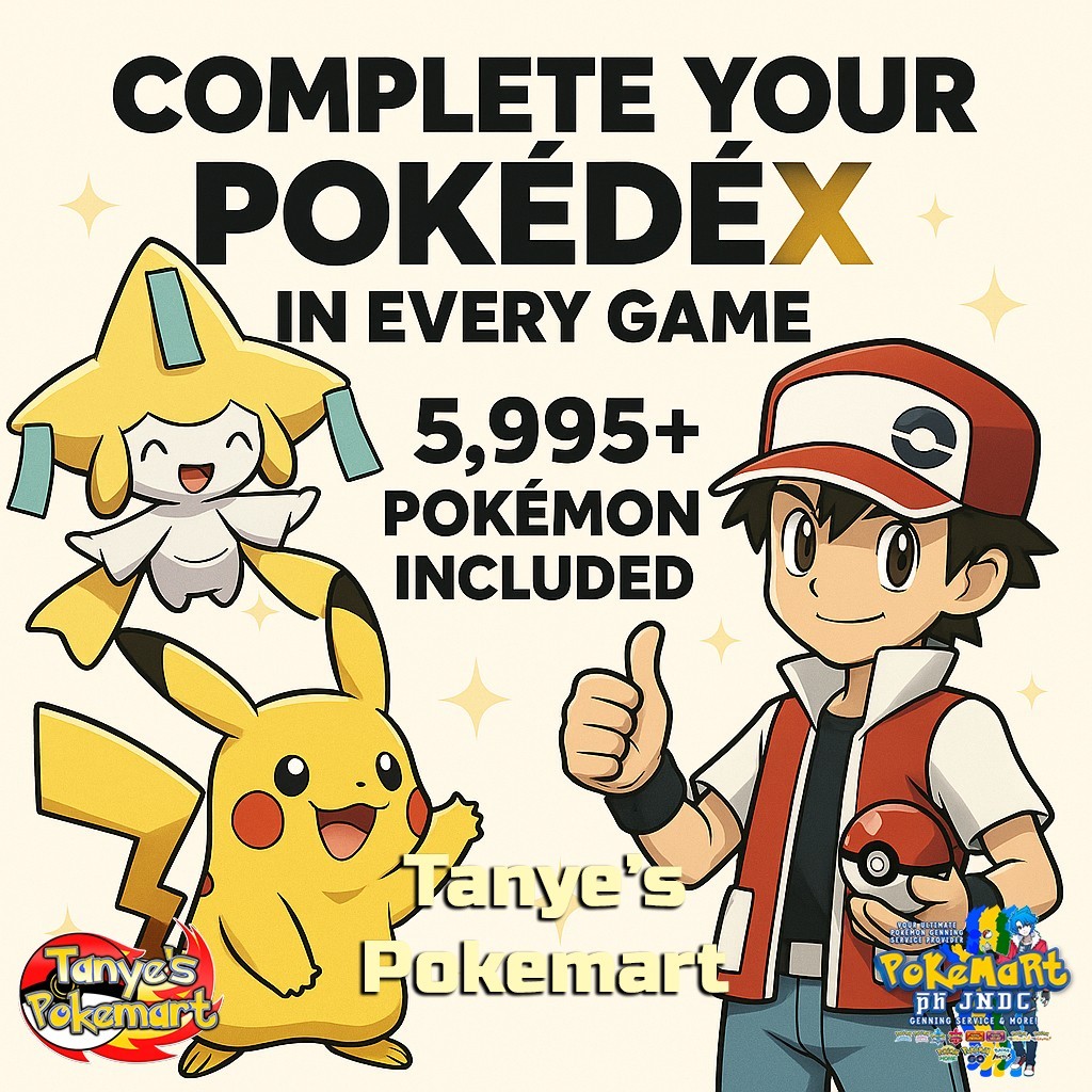 Pokémon HOME🔥COMPLETE Dex – Full Pokédex (Gen 1–9) Update ZA