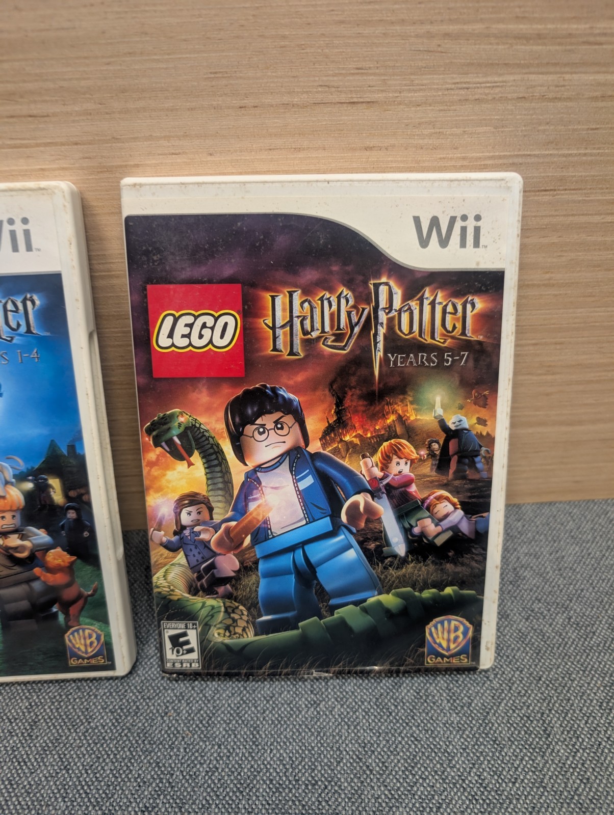 LEGO Harry Potter Years 1-4 & 5-7 Nintendo Wii Complete CIB Tested Lot of 2