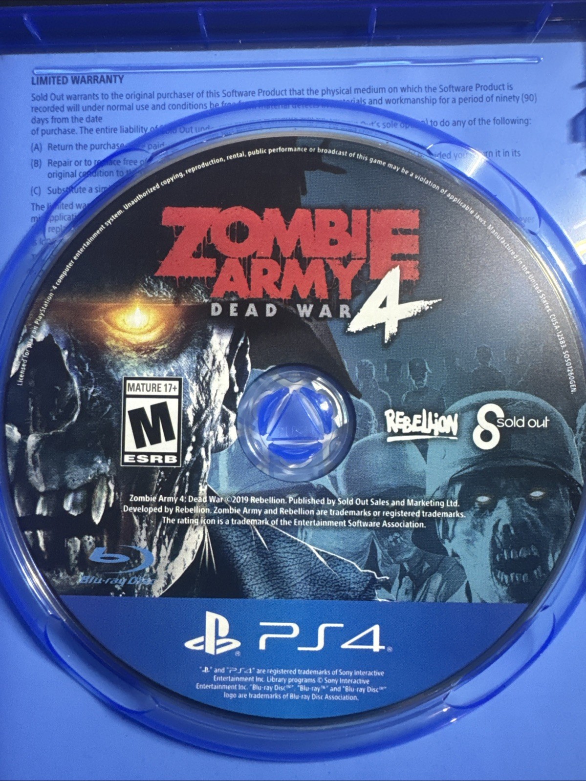 Zombie Army 4 Dead War – Sony PlayStation 4