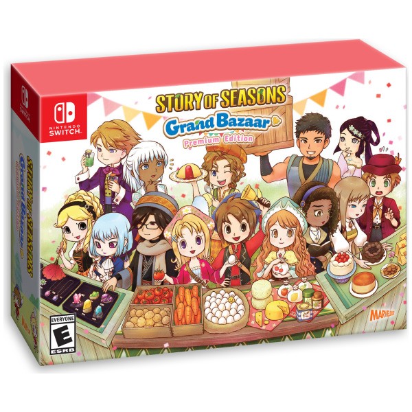 Story Of Seasons Grand Bazaar Premium Edition (Nintendo Switch) Brand New