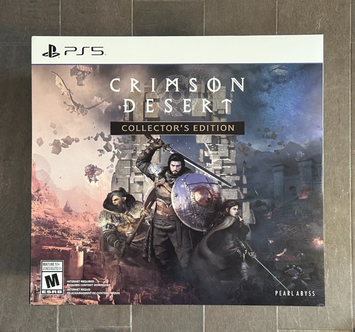 Crimson Desert: Amazon Collector’s Edition PlayStation 5 | Brand New | In Hand