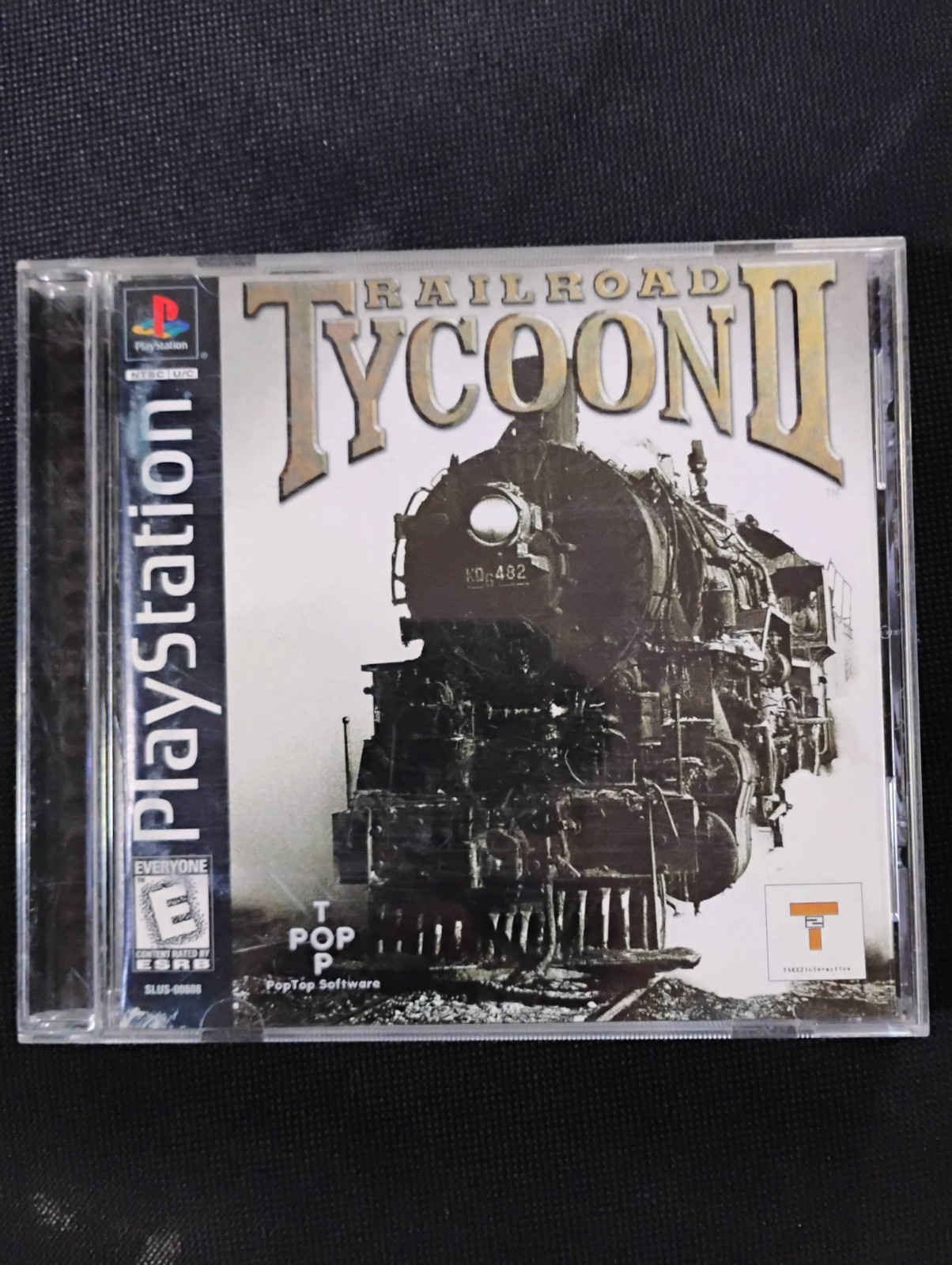 Railroad Tycoon II Sony PlayStation 1 2000 CIB Complete Video Game Tested PS1