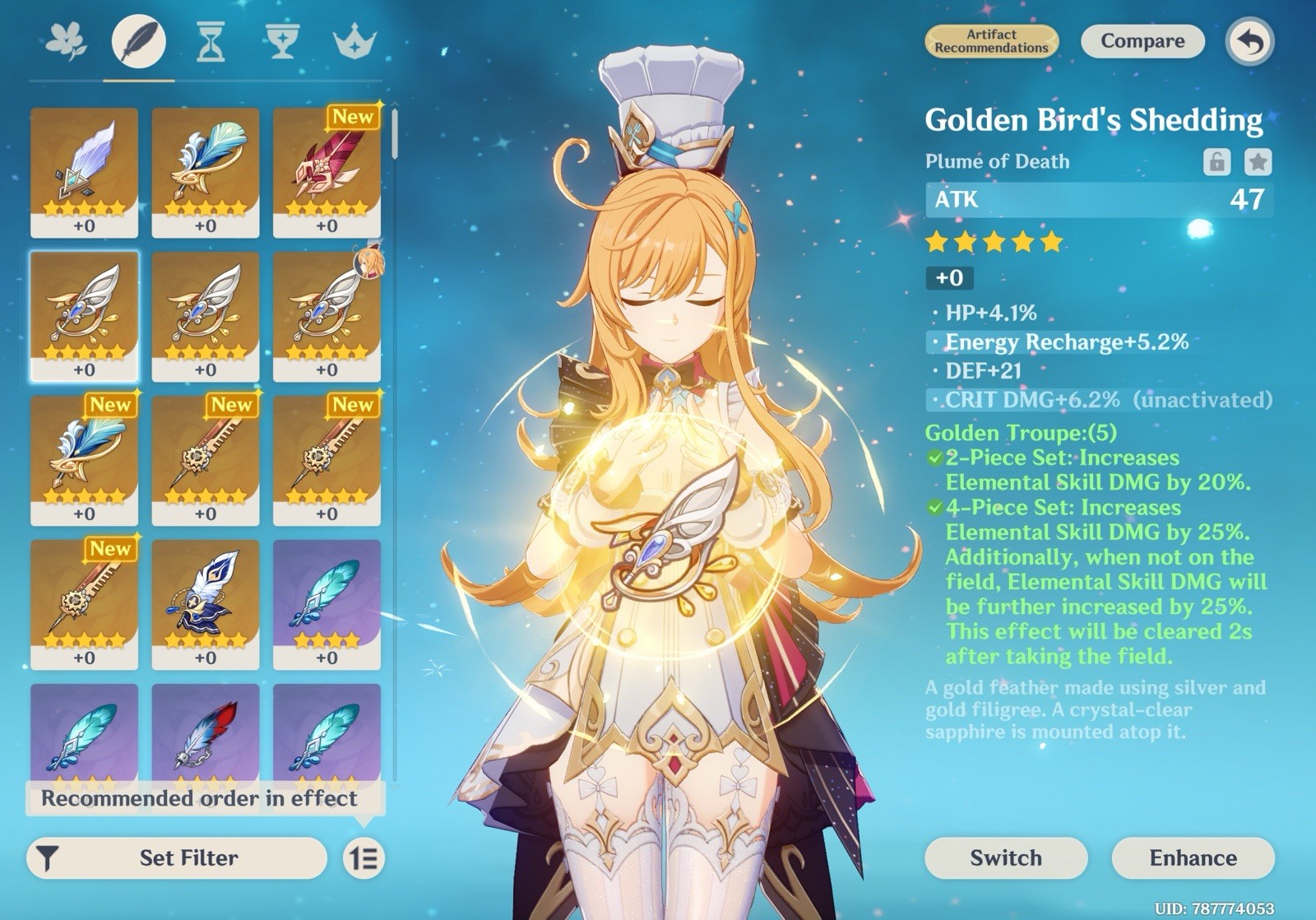 Genshin Impact Account – EU