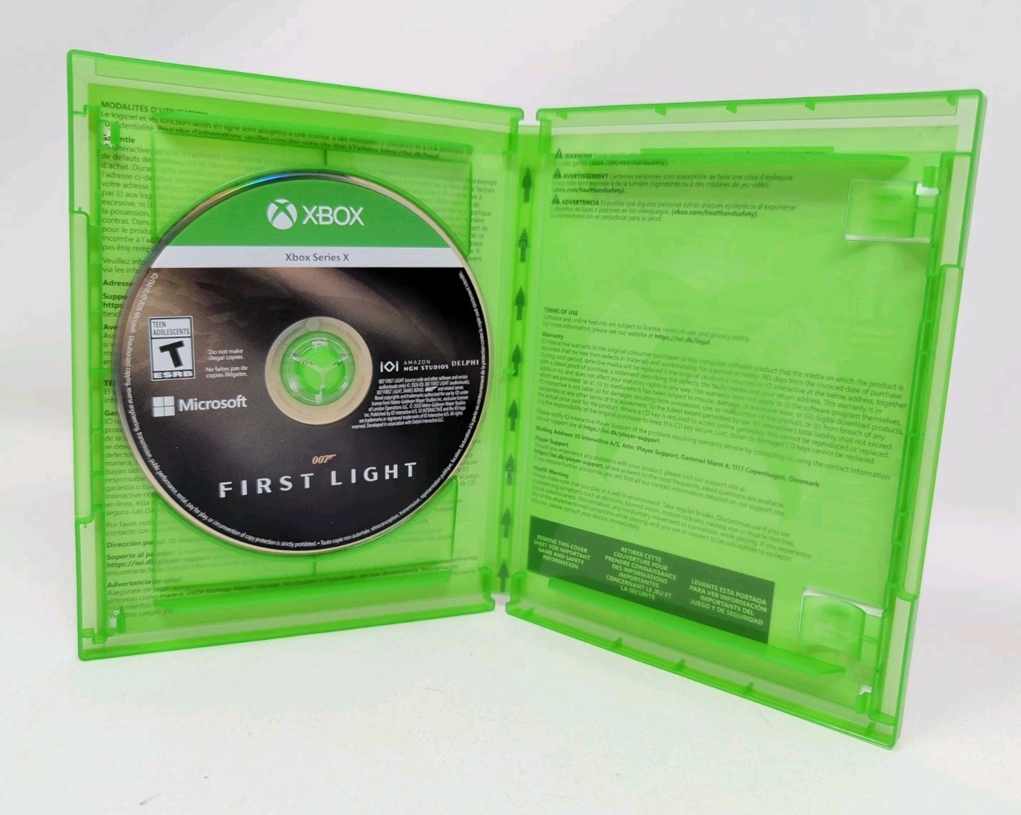 007 First Light – Xbox Series X – 2026 Game Case and Art Included – James Bond