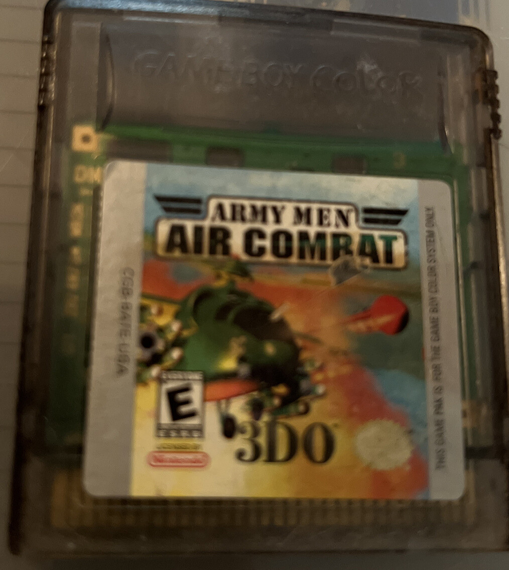 Army Men Air Combat (Game Boy Color, November 3rd 1999)