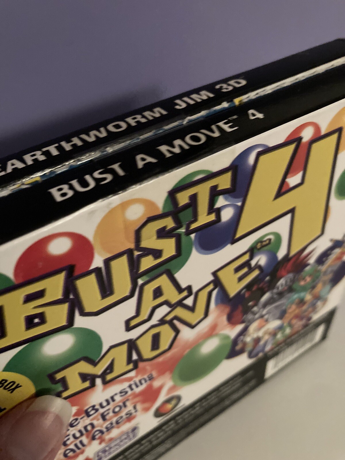 *Factory Sealed* Earthworm Jim 3D & Bust a Move 4 PC Double Pack