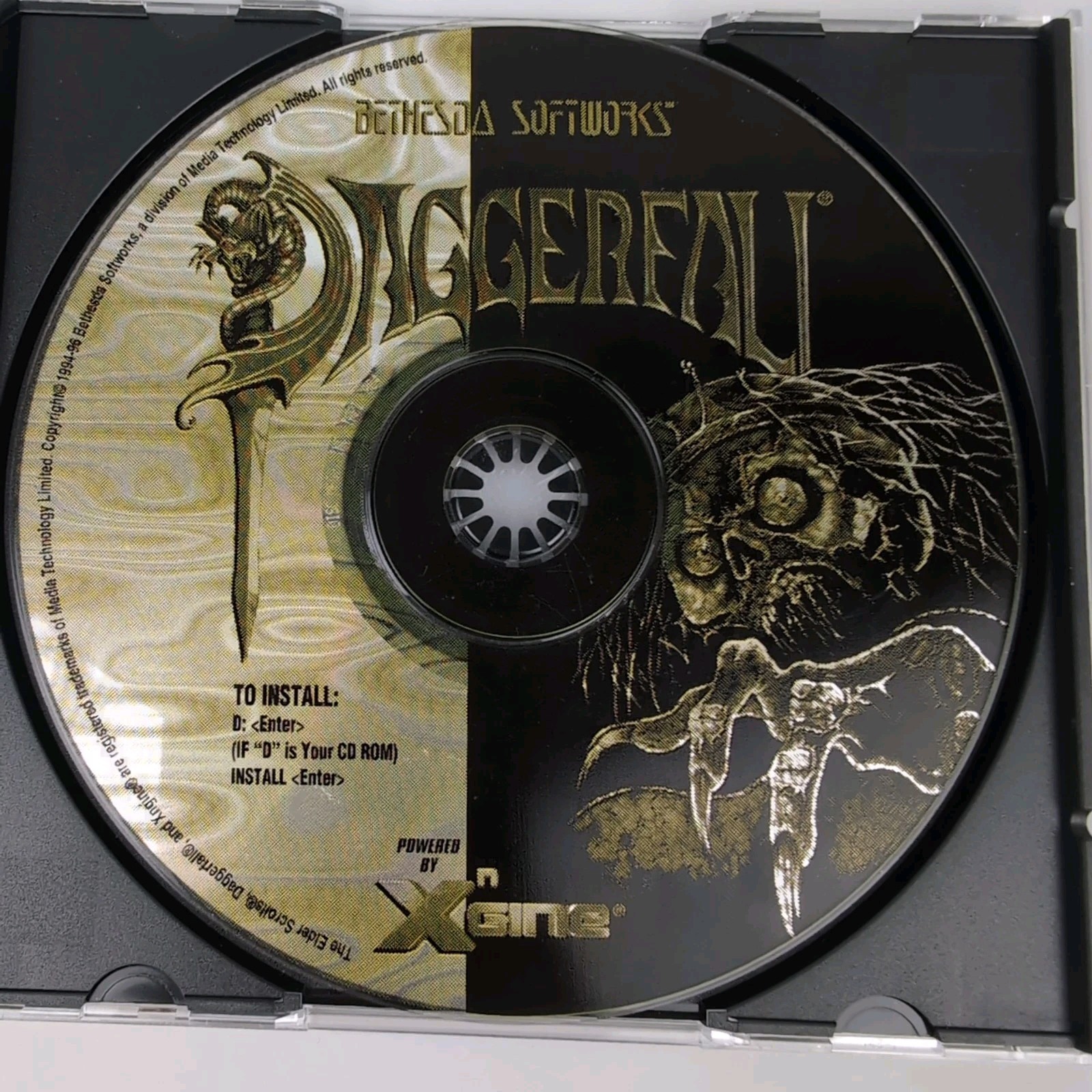 Elder Scrolls Chapter 2 II Daggerfall PC DOS Win 1996 Xngine Bethesda Softworks