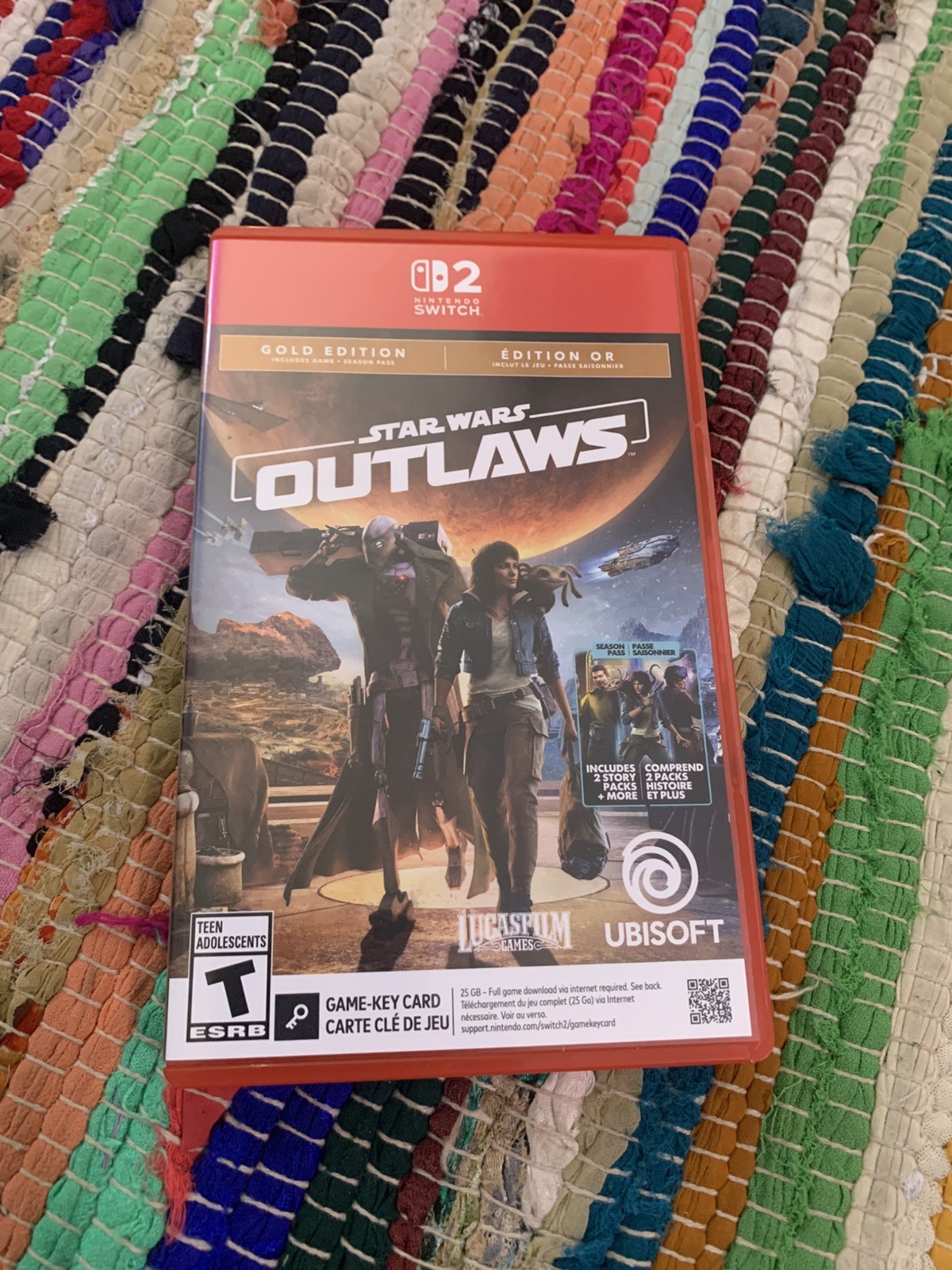 Star Wars Outlaws Gold Edition for Nintendo Switch 2 (Game-Key Card)