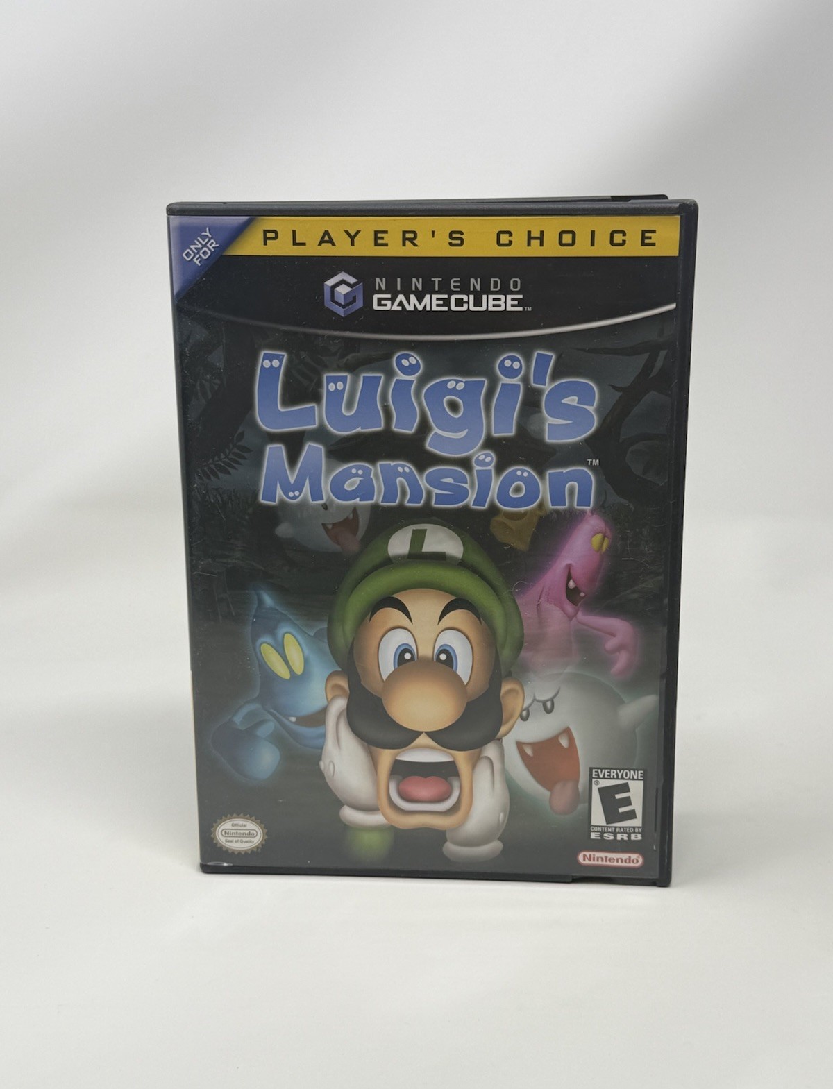 Luigi’s Mansion Nintendo GameCube Game + Case Pristine Disc Authentic Tested